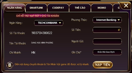 Các bước nạp tiền trên cổng game Sunwin cho người mới bắt đầu